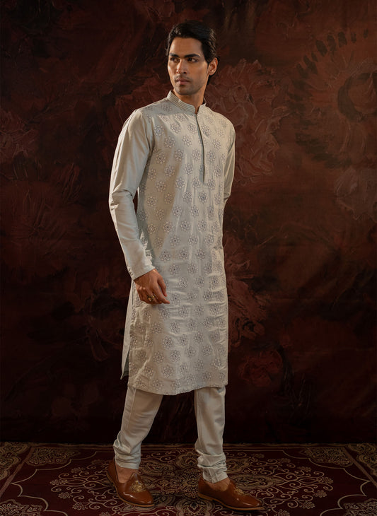 powder-blue-embroidered-kurta-set