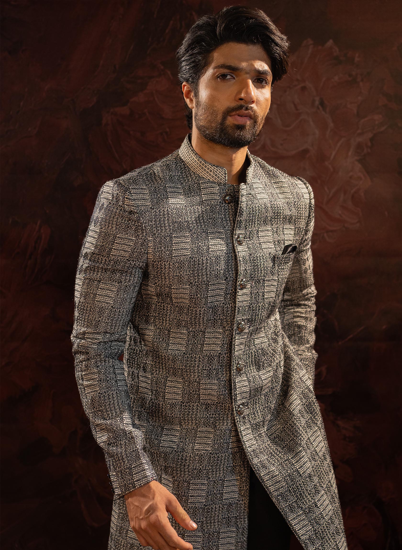 black-embroidered-bandhgala-with-cowl-pants