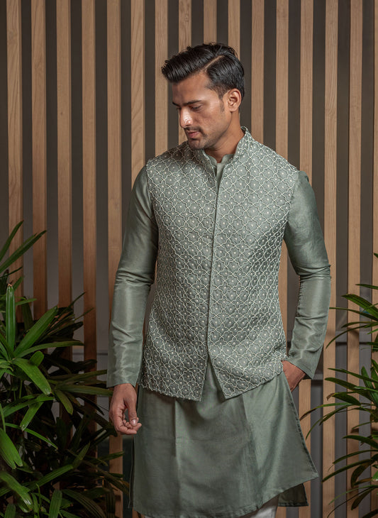 organza-embroidered-jacket-with-kurta-set