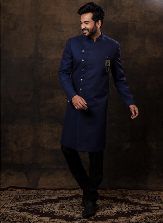 blue-side-cut-bandhgala-with-trousers