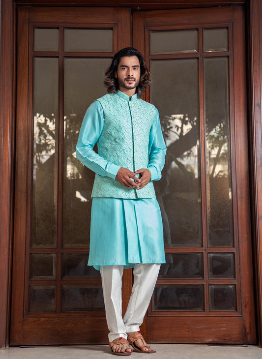 blue-embroidered-jacket-with-kurta-set