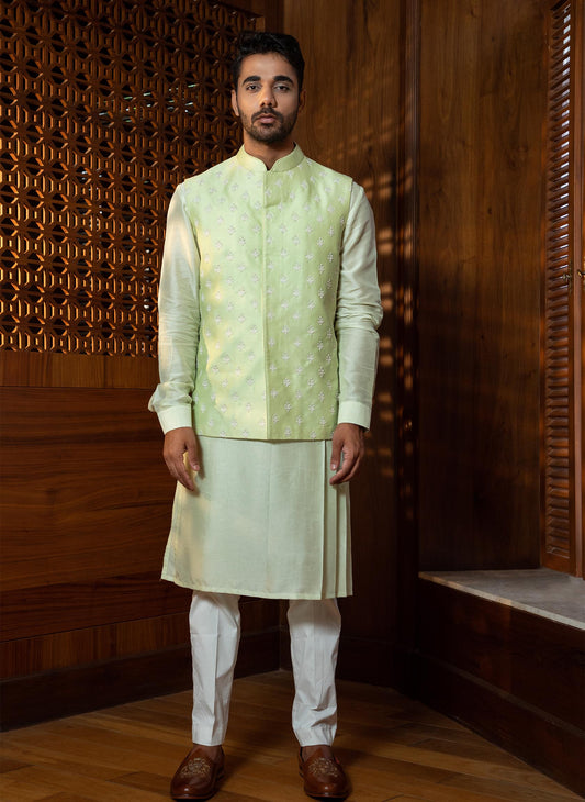 mint-embroidered-jacket-with-kurta-set