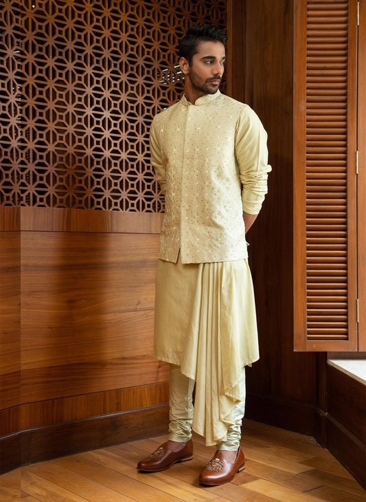 pale-green-hand-embroidered-bandi-with-draped-kurta-set