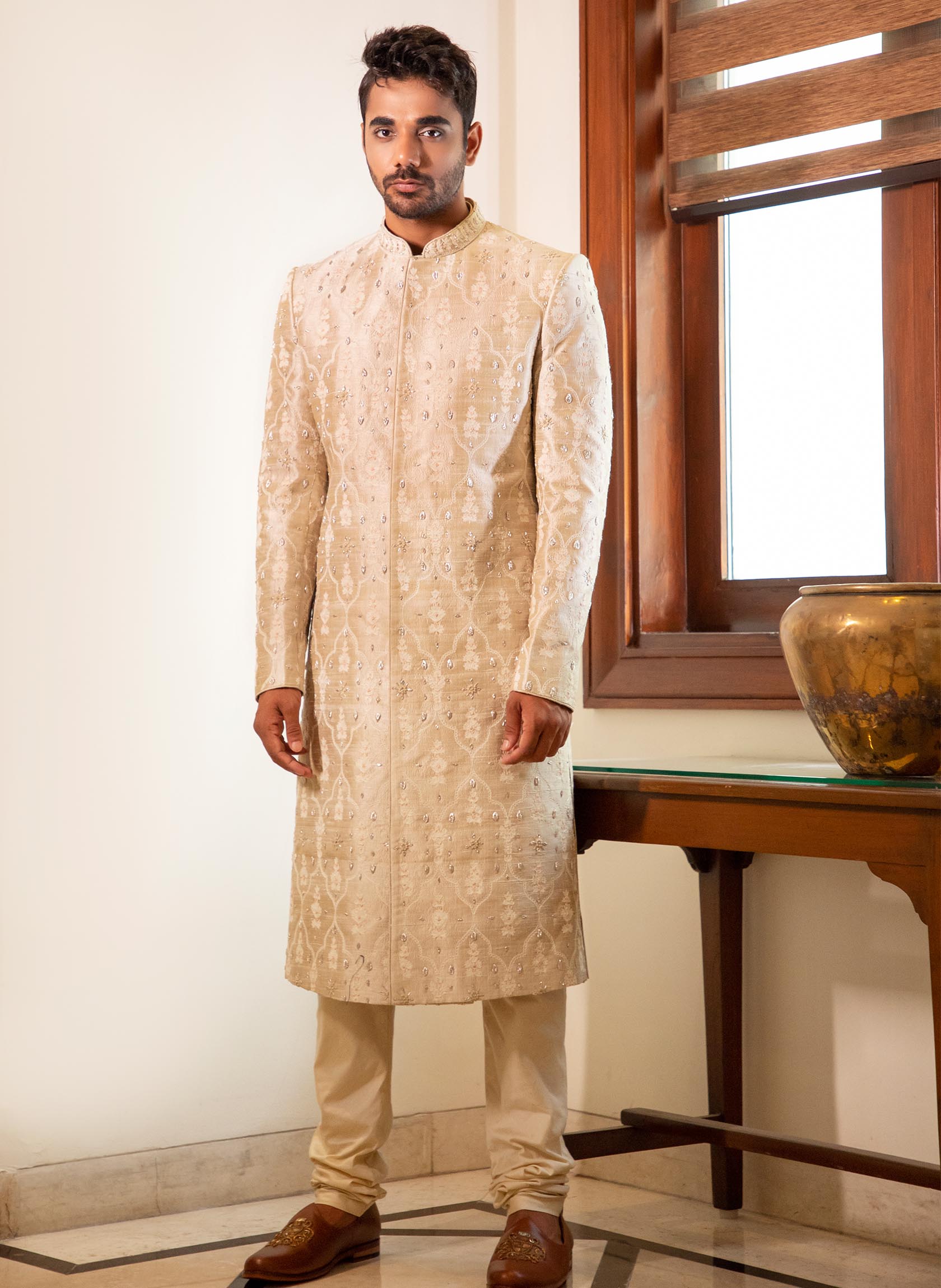 pearl-hand-embroidered-sherwani-with-kurta-set