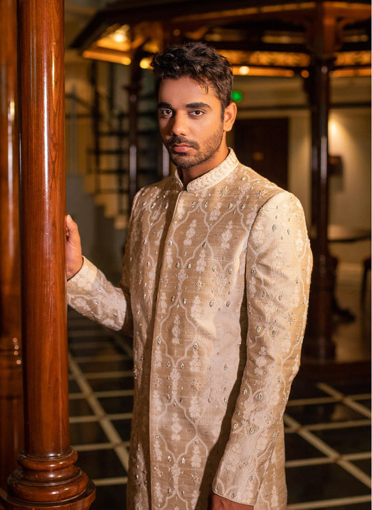 pearl-hand-embroidered-sherwani-with-kurta-set