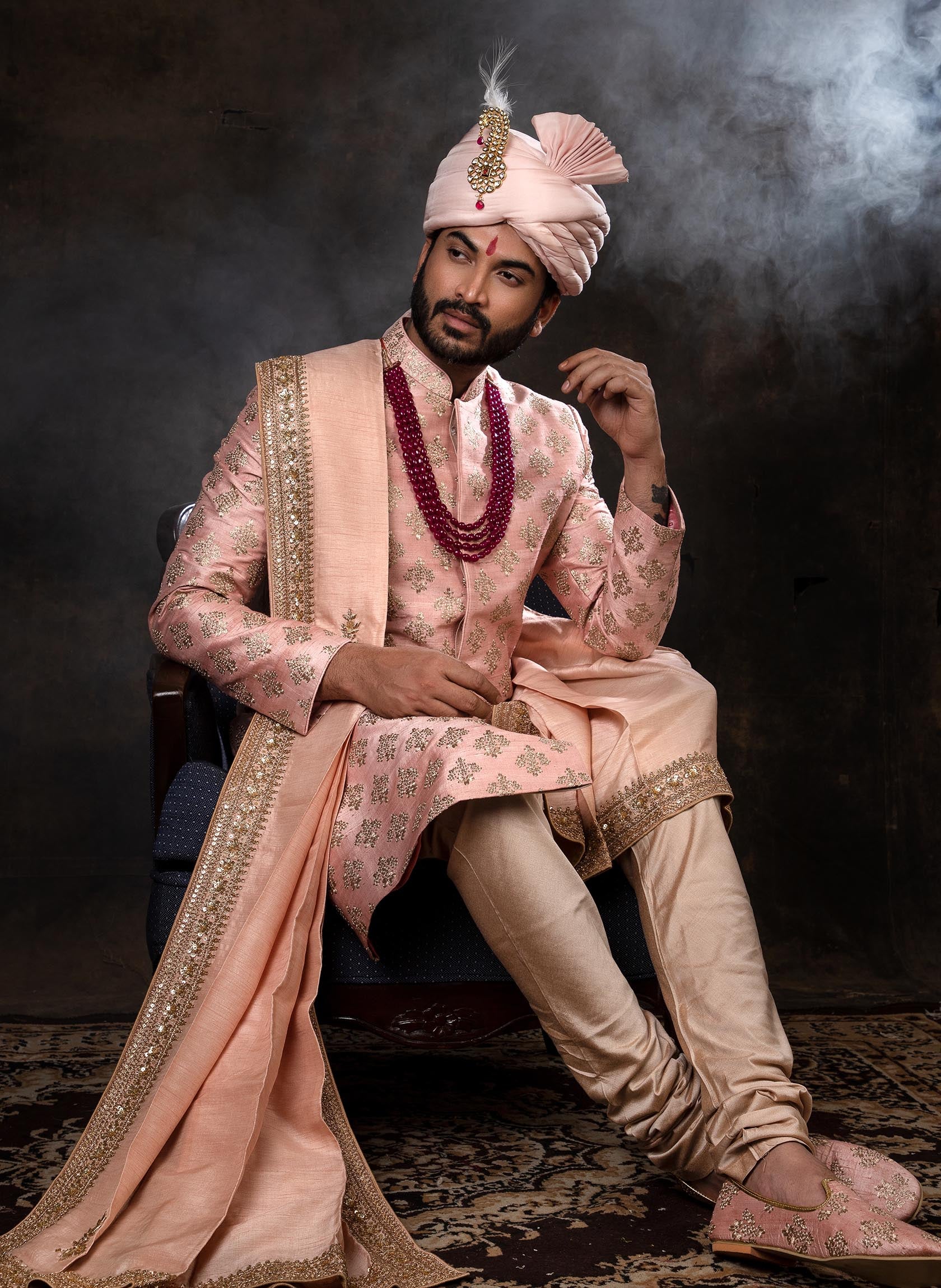 rose-pink-sherwani-set