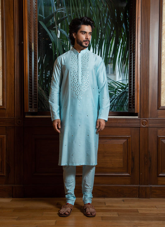 sky-blue-embroidered-kurta-set