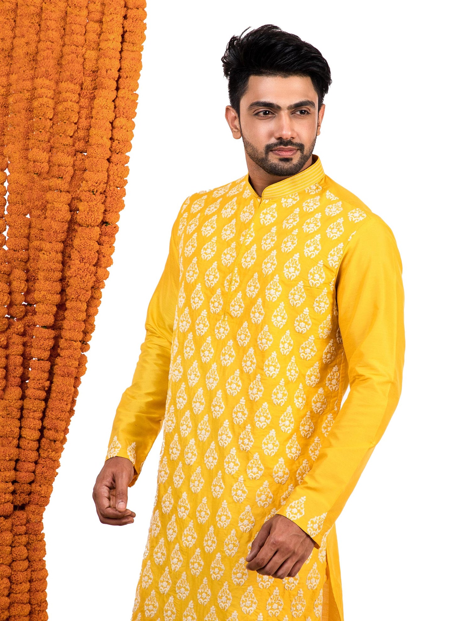 sunny-yellow-embroidered-kurta-set