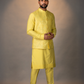 Abla Embroidered Jacket Set