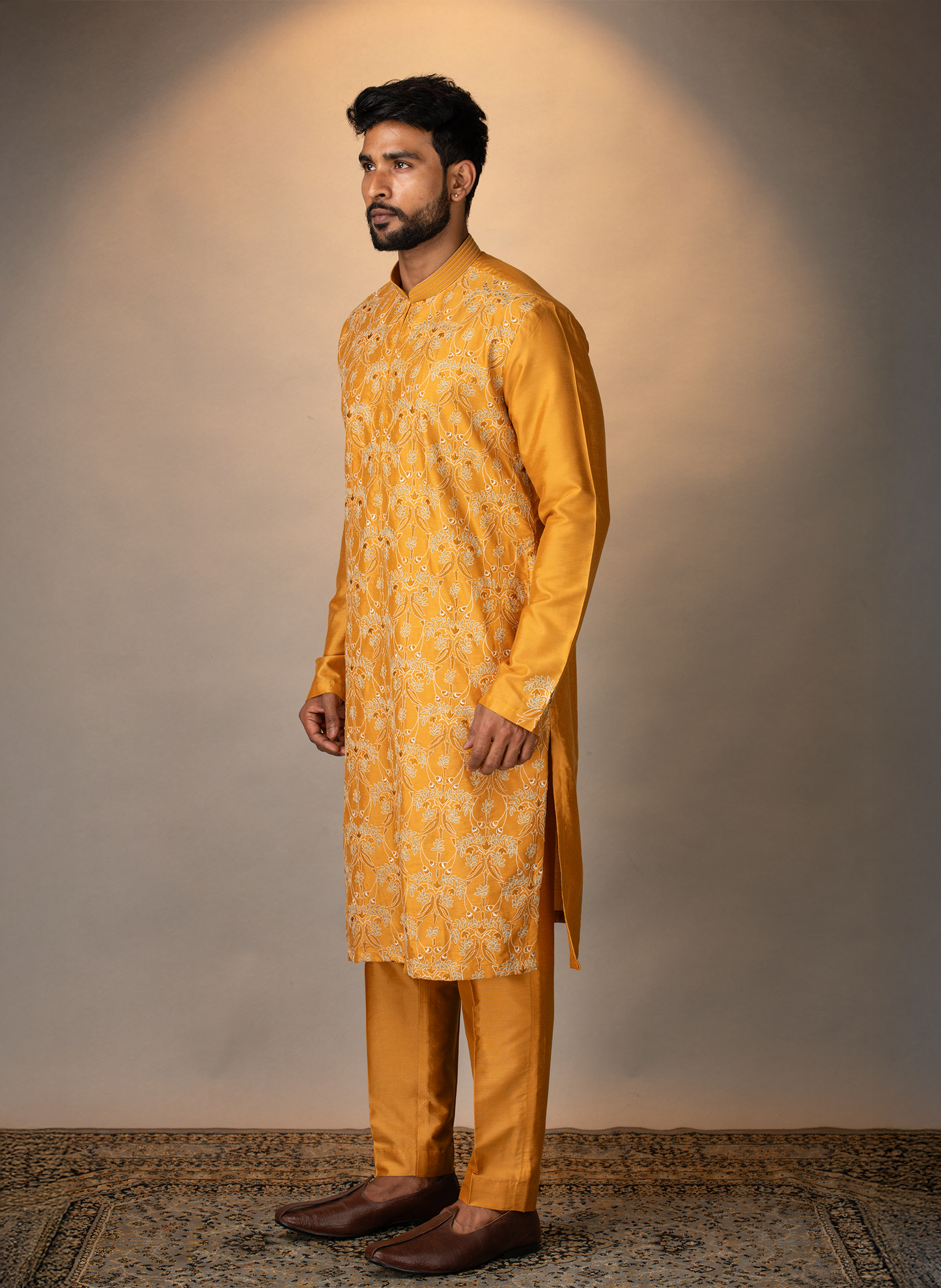 Honey Embroidered Kurta set