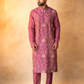 Grape Birds Embroidered Kurta set