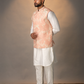 Pink Parsi Jacket Set