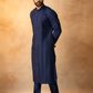 Navy Blue Beading Kurta Set