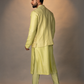 Lime Green Jacket Set