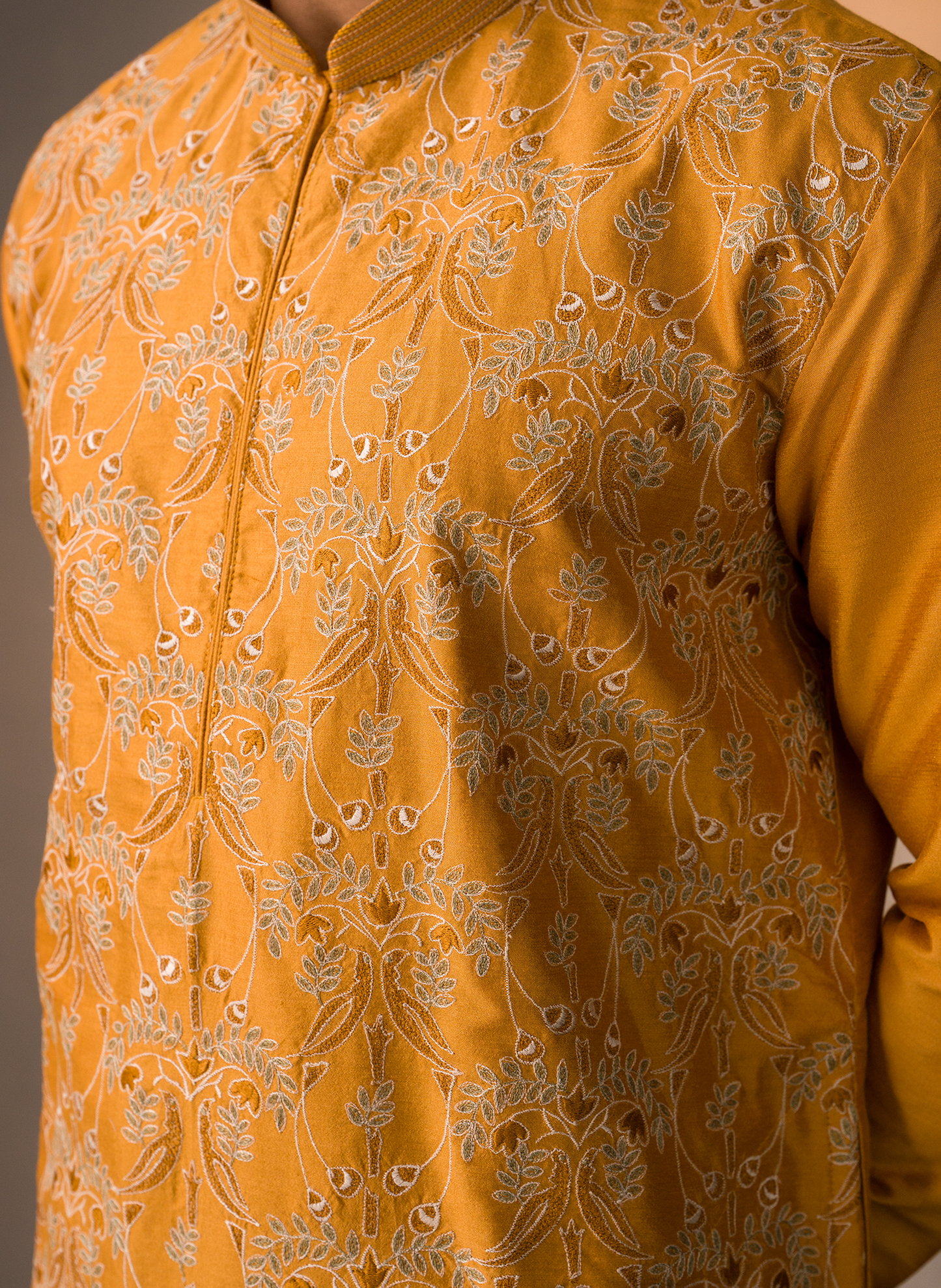 Honey Embroidered Kurta set