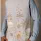 Blue Eclectic Jacket Set