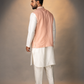 Pink Parsi Jacket Set