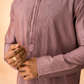 Purple Dual Pintuck Kurta Set