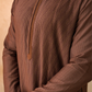 Chocolate Brown Pintuck Kurta Set