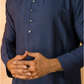 Navy Blue Beading Kurta Set