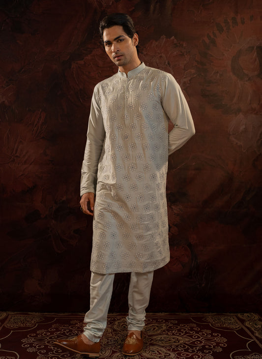 powder-blue-embroidered-kurta-set