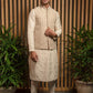 ivory-raw-silk-embroidered-bandi-with-kurta-set