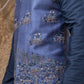 Hand Embroidered Elephant Jacket Kurta Set