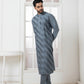 Grey Pintuck Kurta set