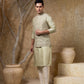 Hand Embroidered Zari Jacket Kurta Set