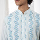 Light Blue Pintuck Kurta set