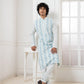 Light Blue Pintuck Kurta set