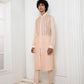 Light pink Zardosi Kurta Set