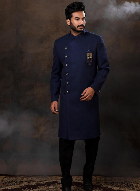 blue-side-cut-bandhgala-with-trousers