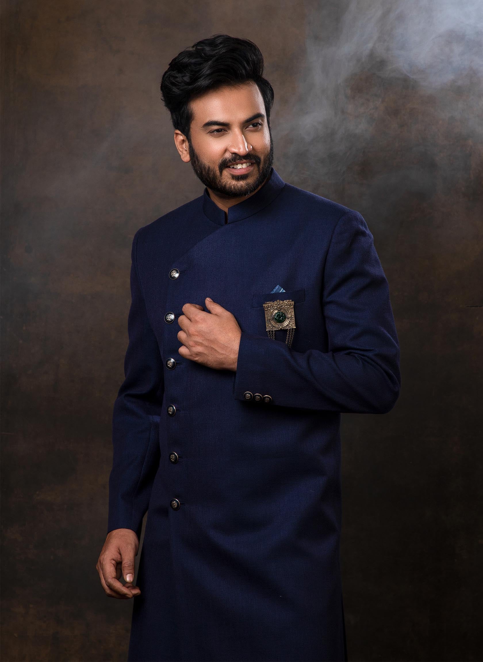 blue-side-cut-bandhgala-with-trousers