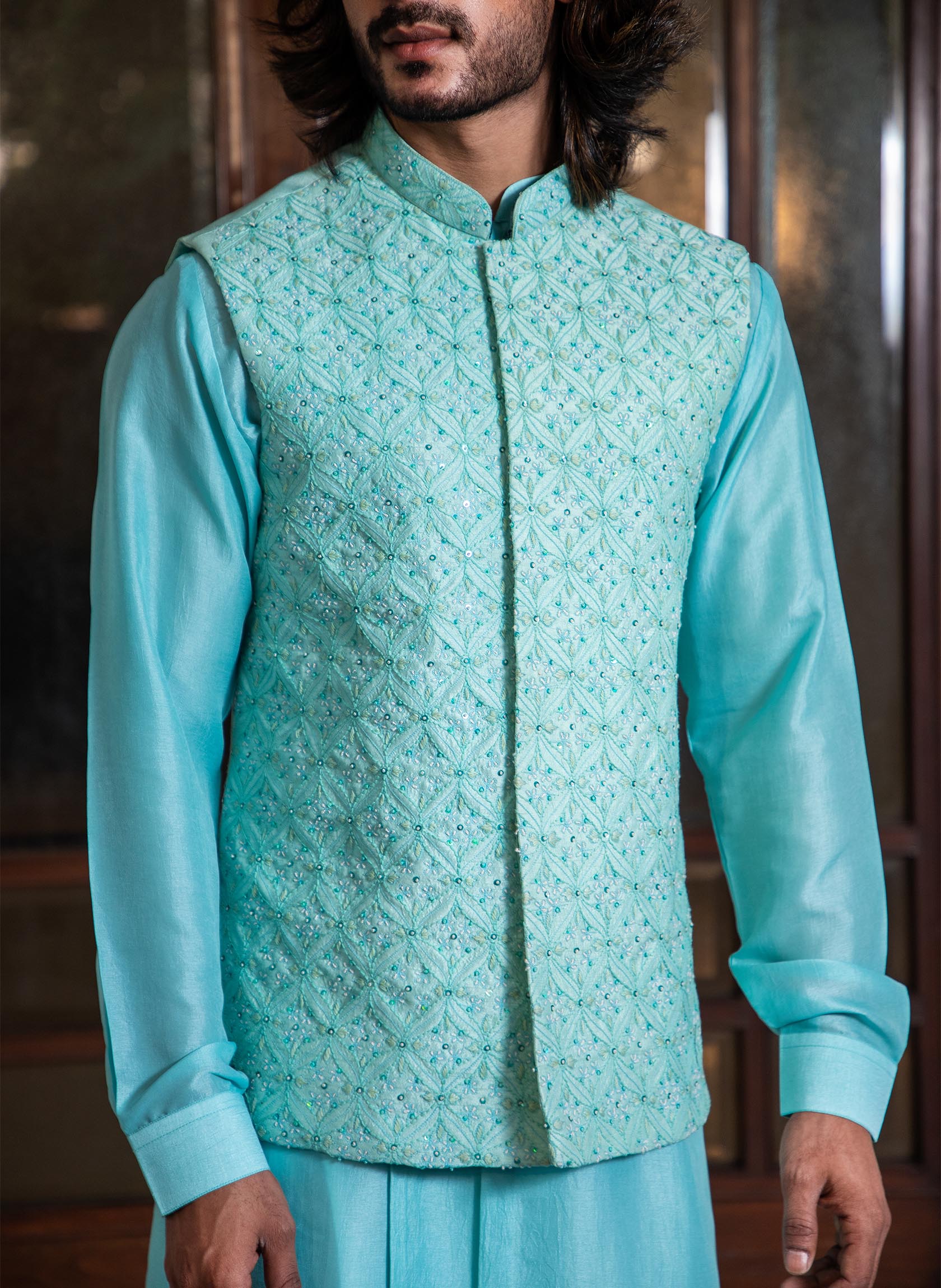 blue-embroidered-jacket-with-kurta-set