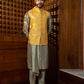 mustard-silk-jacket-with-pleated-kurta-set