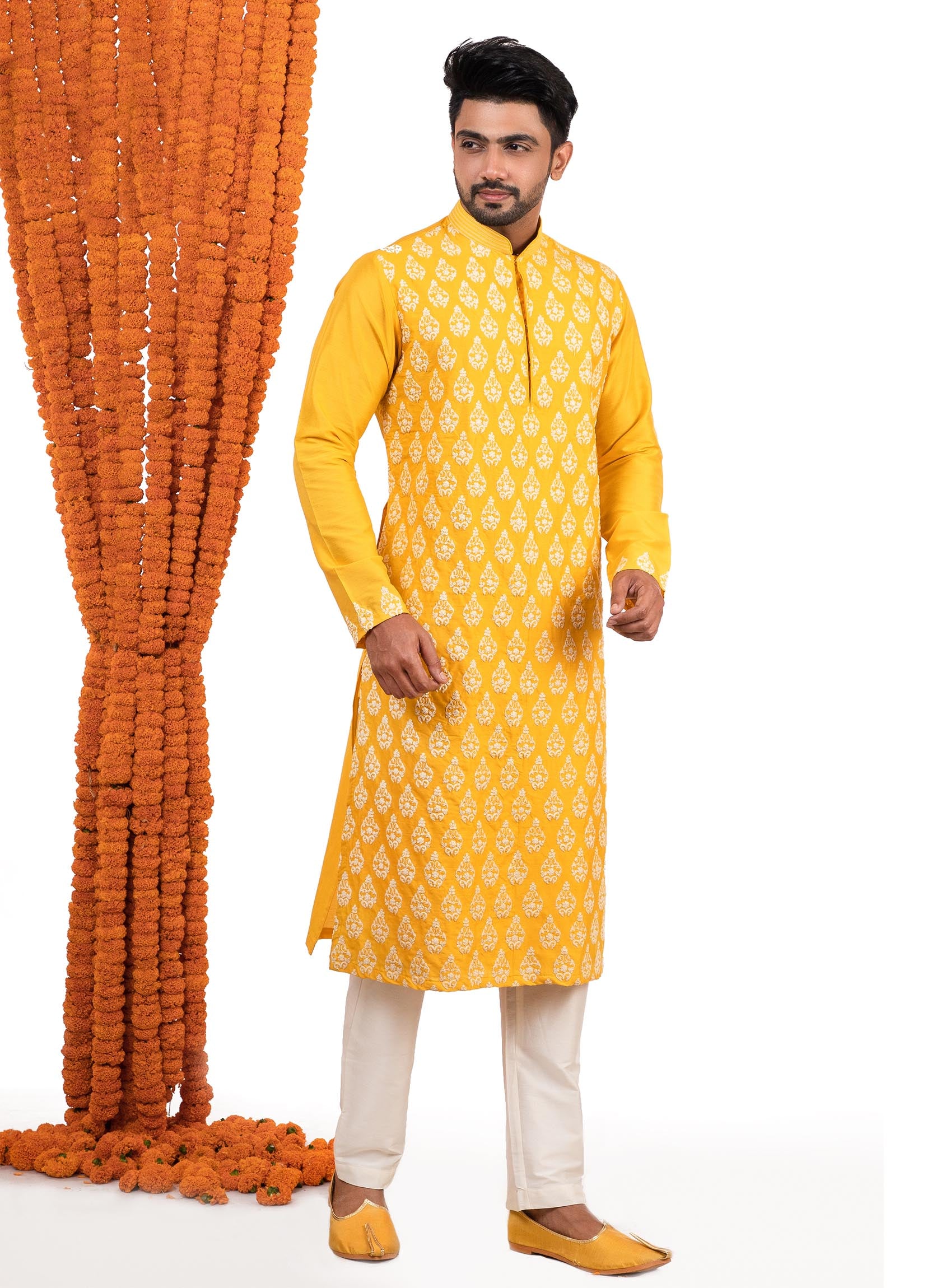 sunny-yellow-embroidered-kurta-set